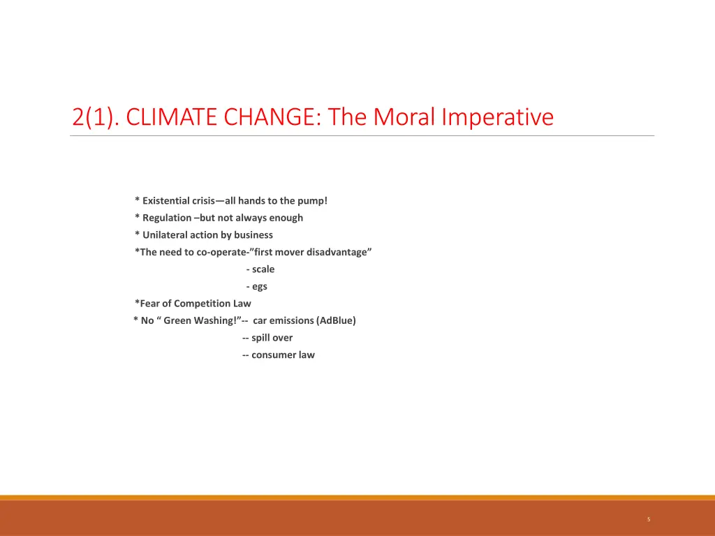 2 1 climate change the moral imperative