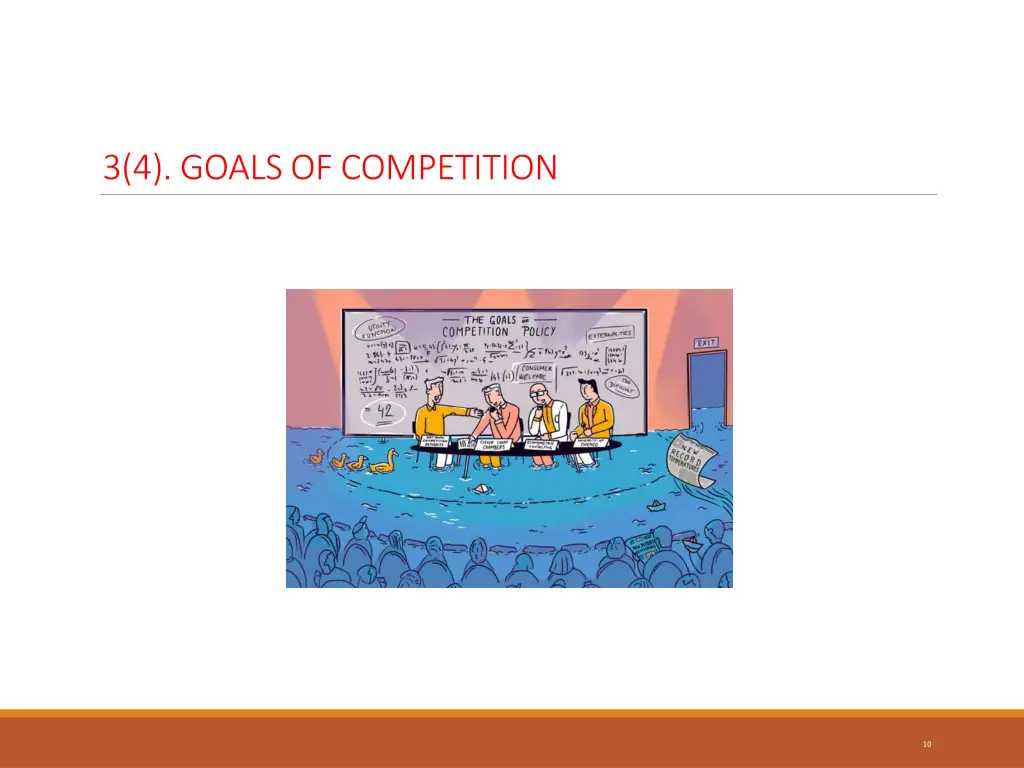 3 4 goals of competition