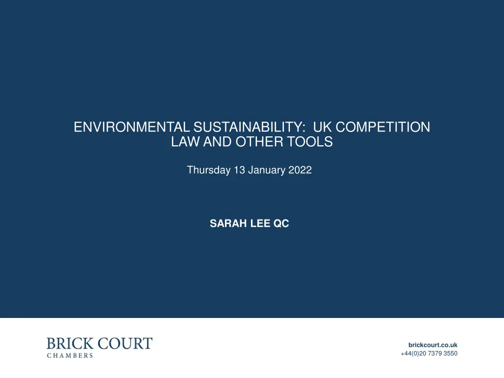 environmental sustainability uk competition 1