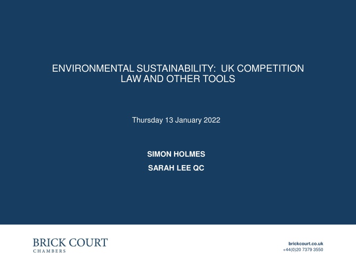 environmental sustainability uk competition