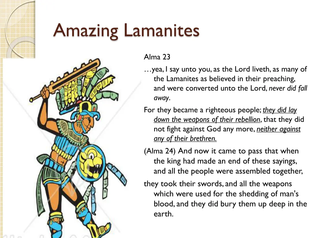 amazing lamanites