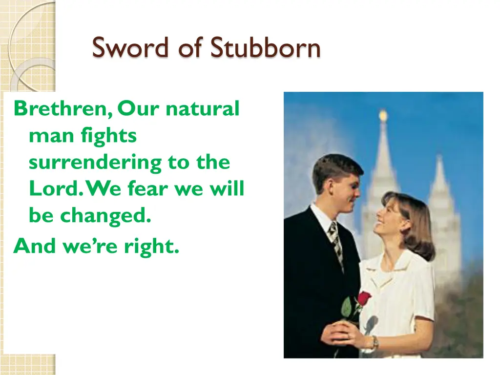 sword of stubborn