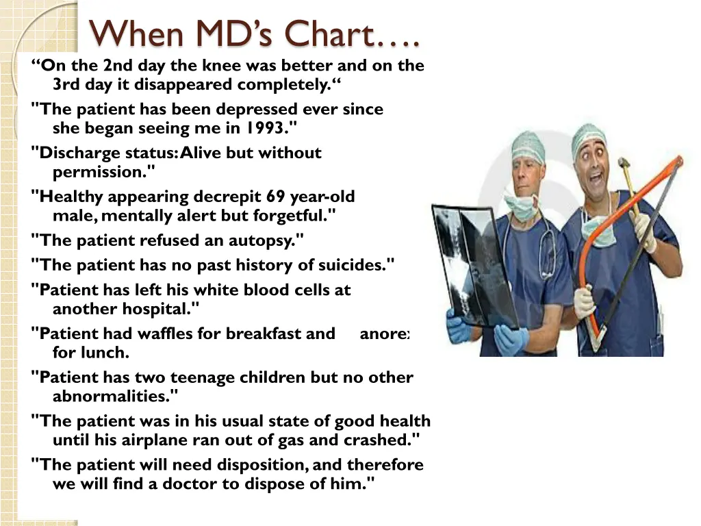 when md s chart