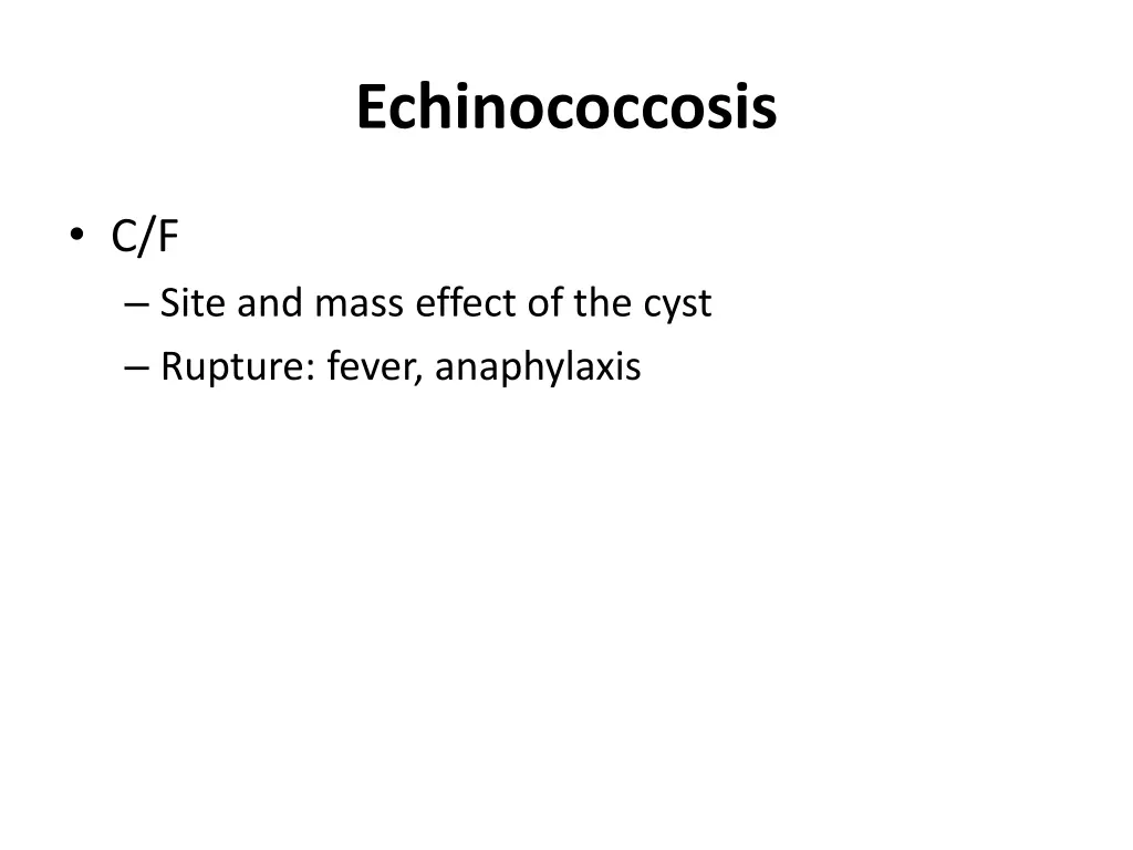 echinococcosis 1