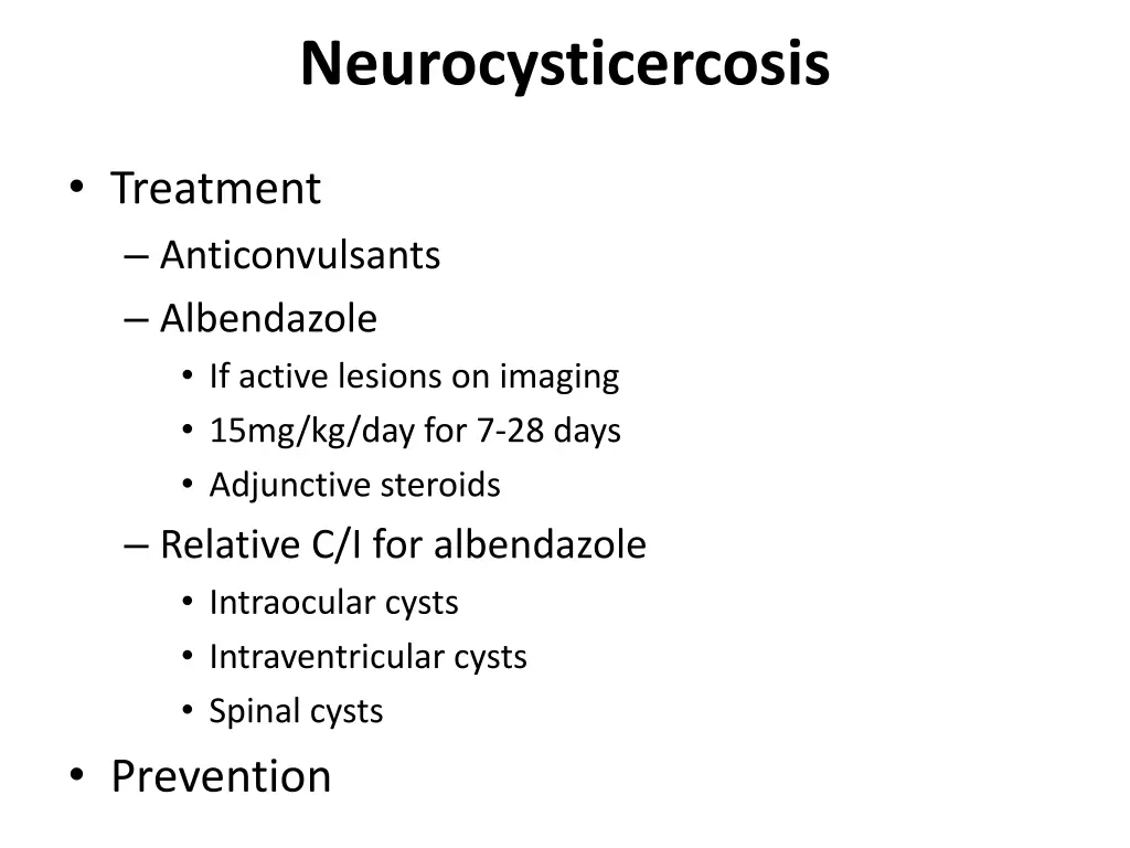 neurocysticercosis 1