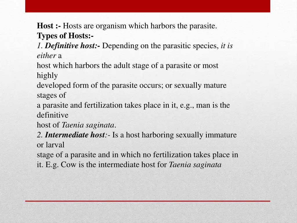 host hosts are organism which harbors