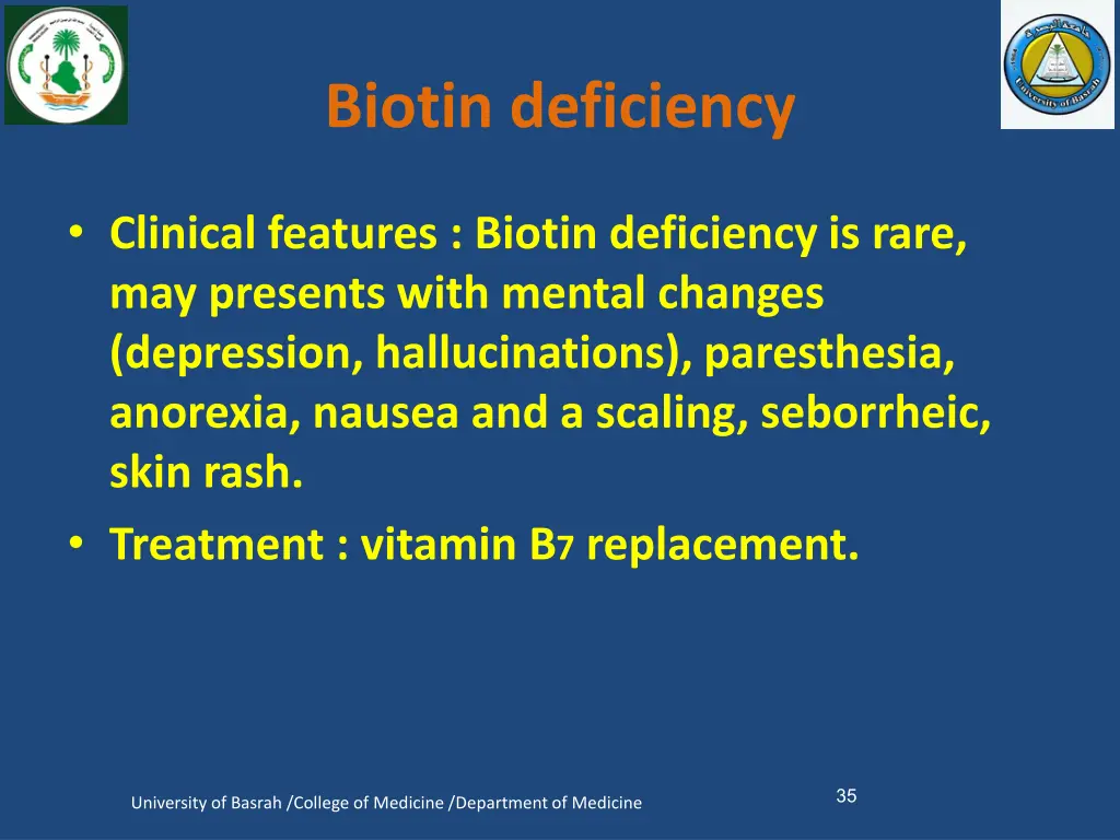 biotin deficiency