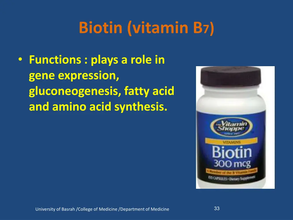 biotin vitamin b 7