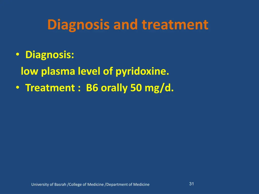 diagnosis and treatment 2