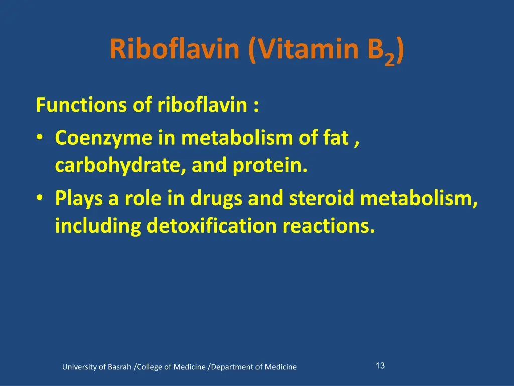 riboflavin vitamin b 2