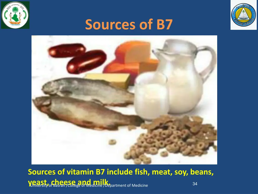 sources of b7