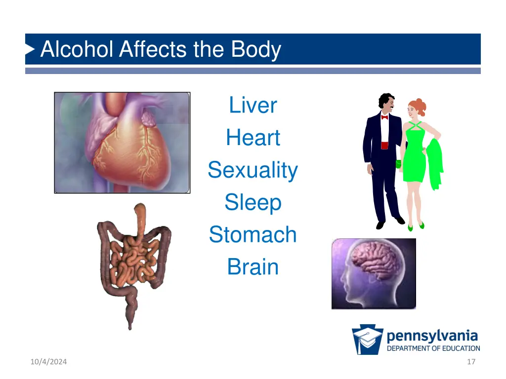 alcohol affects the body