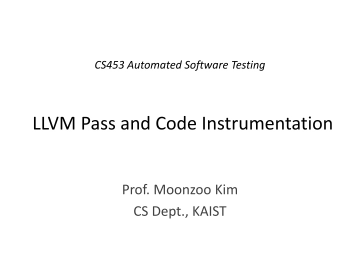 cs453 automated software testing