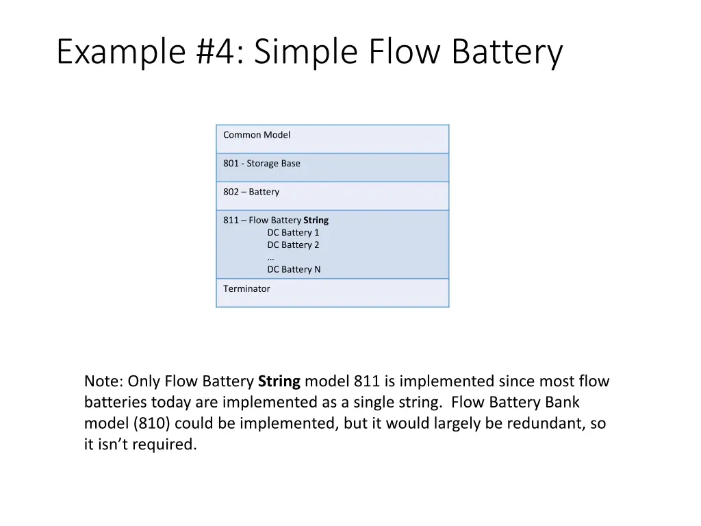 example 4 simple flow battery