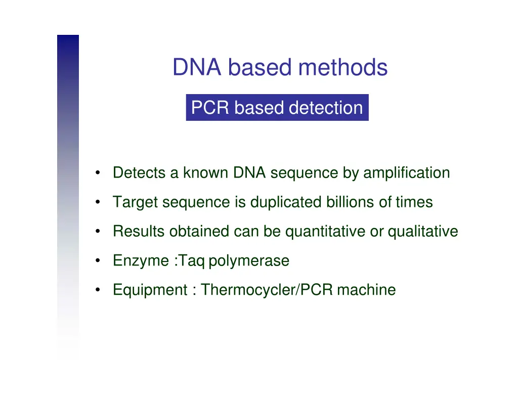 dna based methods 2