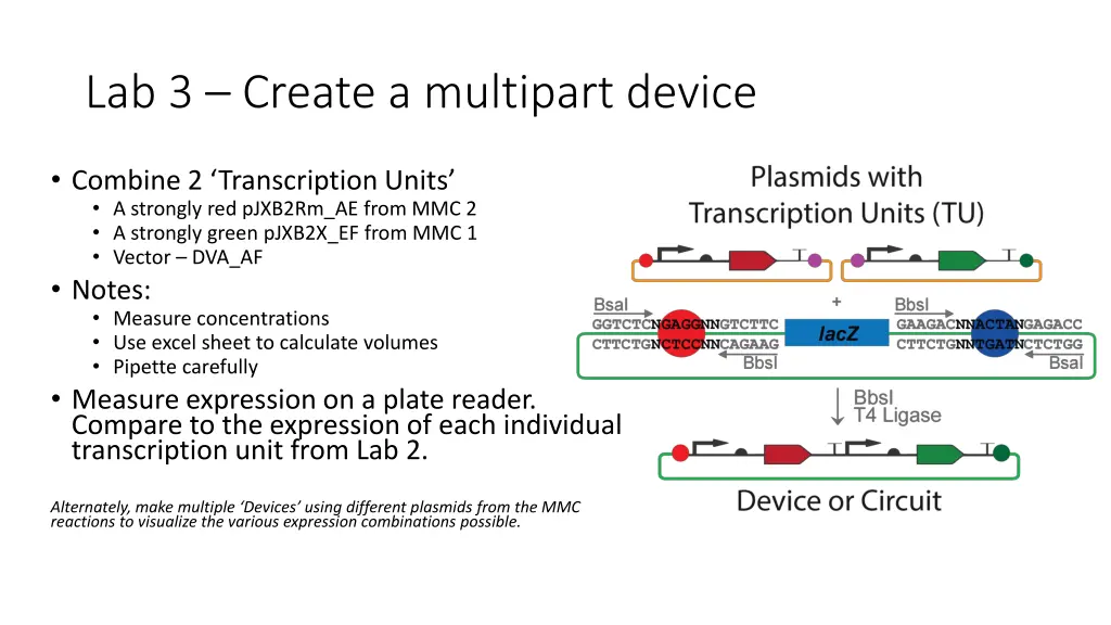 lab 3 create a multipart device