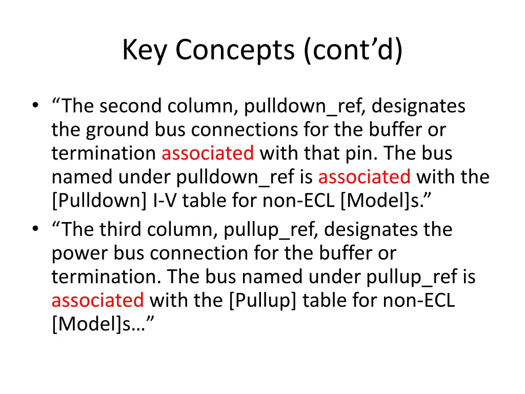 key concepts cont d