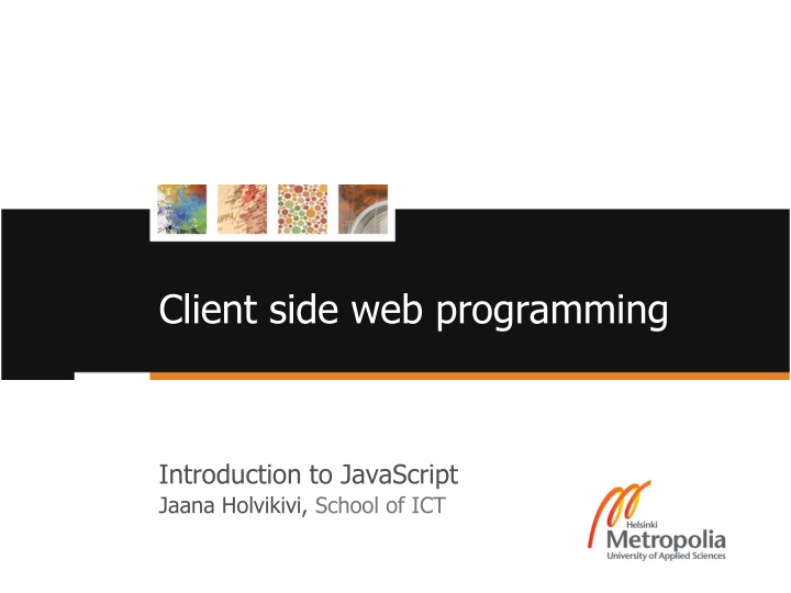 client side web programming