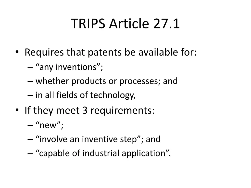 trips article 27 1