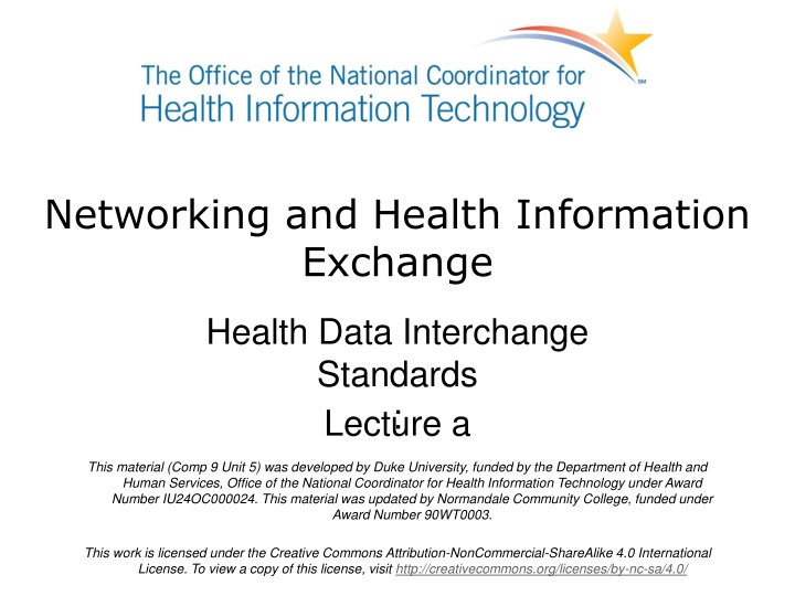 networking and health information exchange