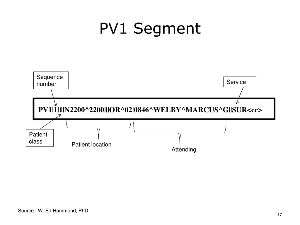 pv1 segment