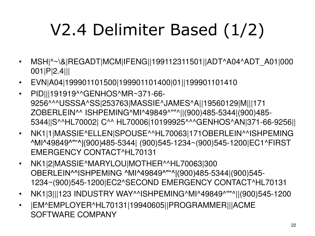 v2 4 delimiter based 1 2