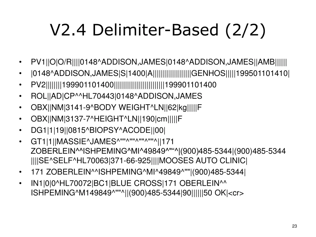 v2 4 delimiter based 2 2