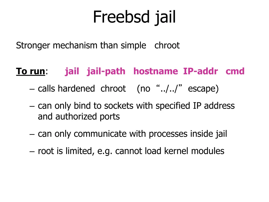 freebsd jail