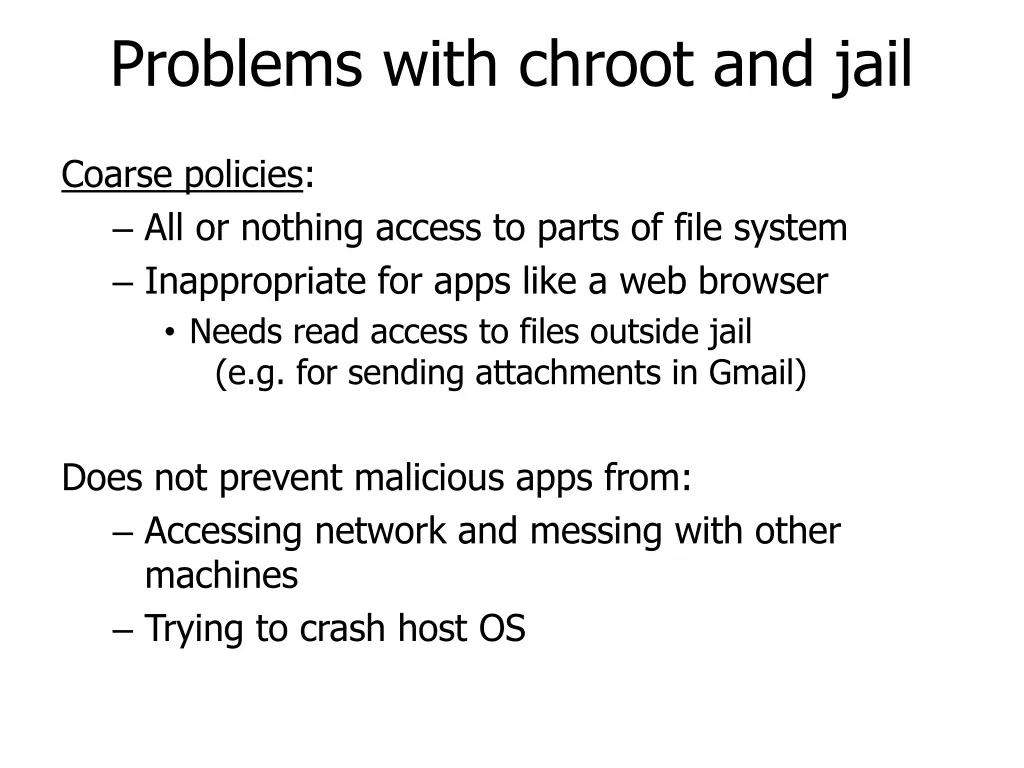 problems with chroot and jail