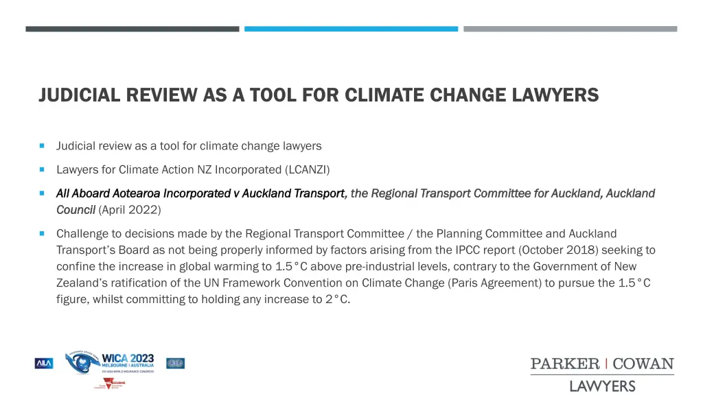 judicial review as a tool for climate change