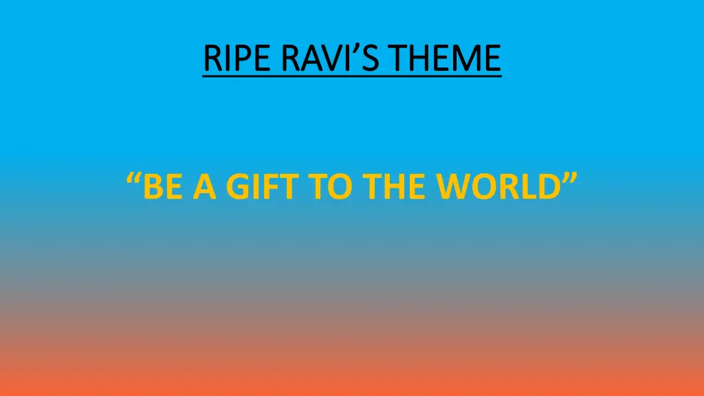 ripe ravi s theme ripe ravi s theme