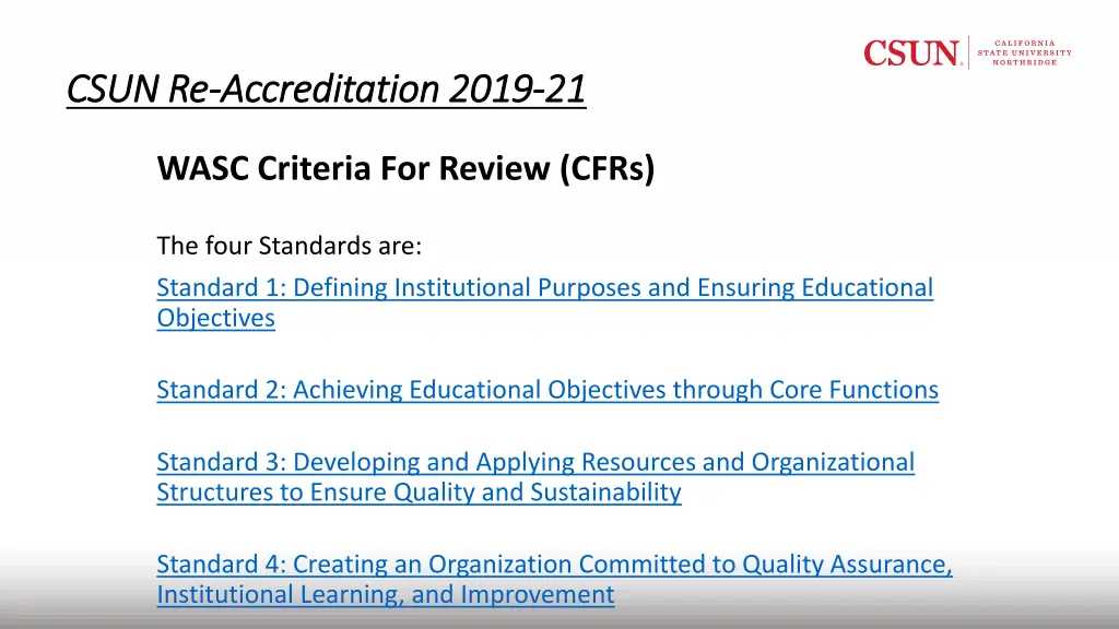 csun re csun re accreditation 2019 accreditation 10