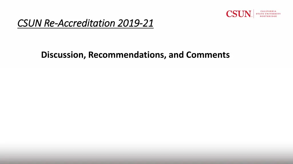 csun re csun re accreditation 2019 accreditation 12