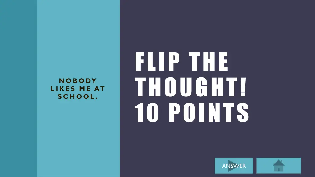 flip the thought 10 points