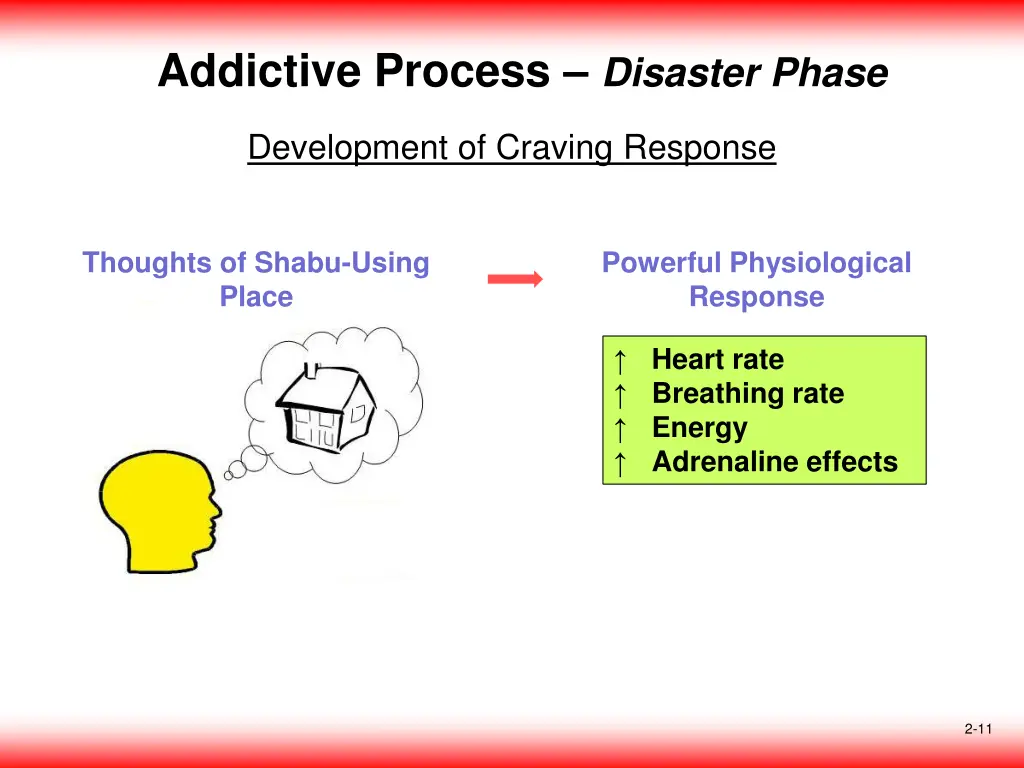 addictive process disaster phase 2