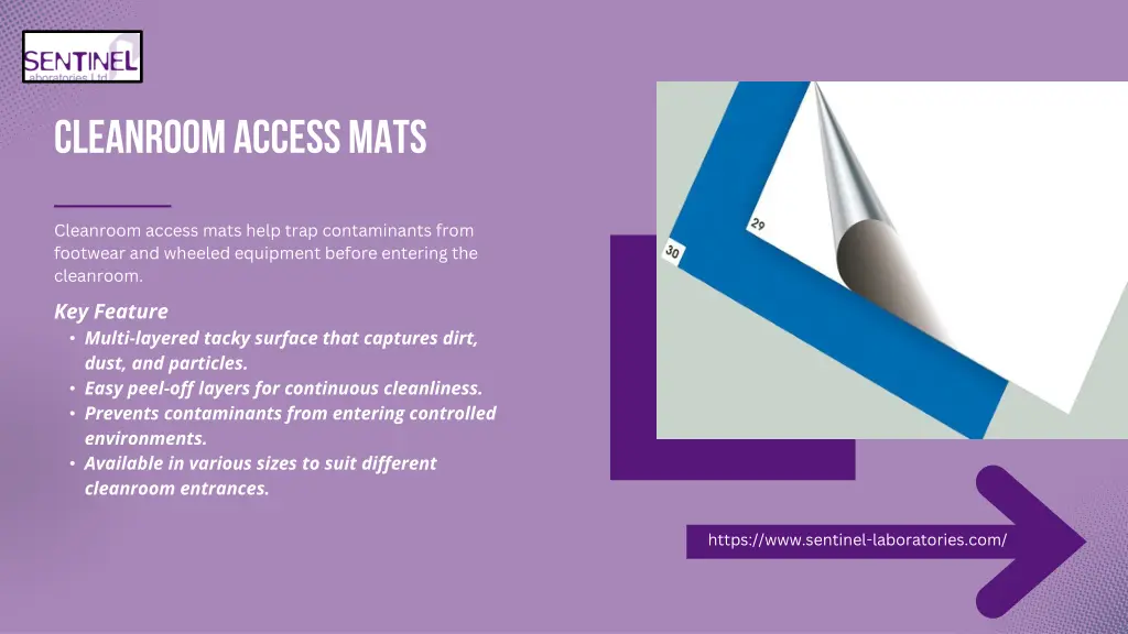 cleanroom access mats