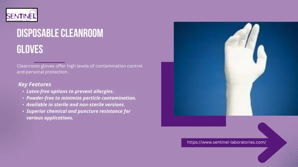 disposable cleanroom gloves