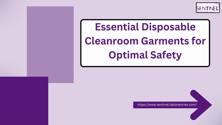 essential disposable cleanroom garments