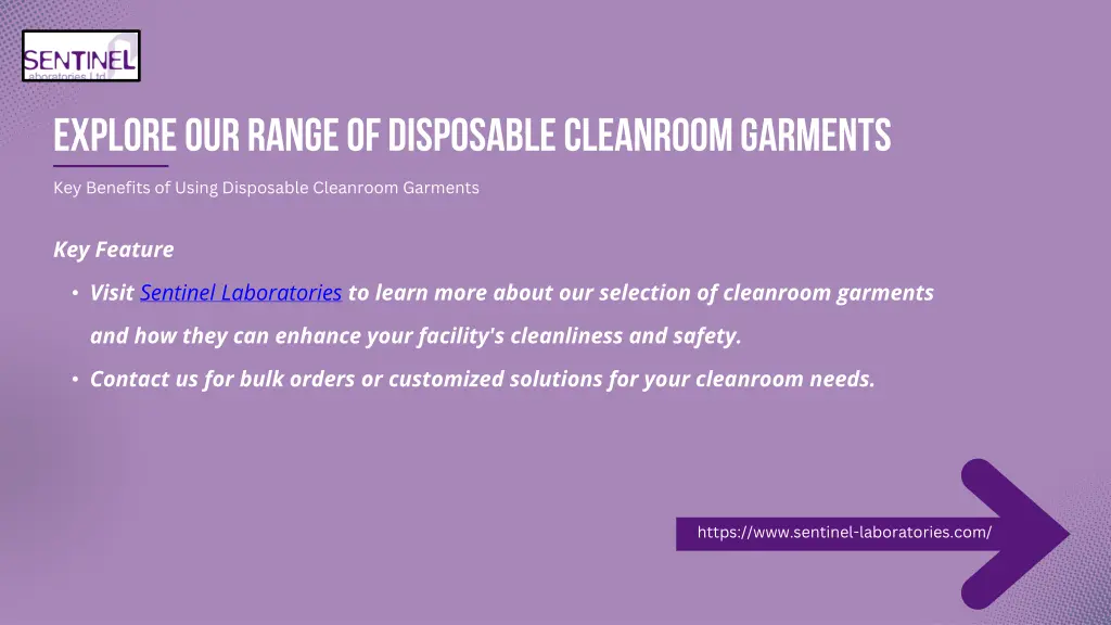 explore our range of disposable cleanroom garments