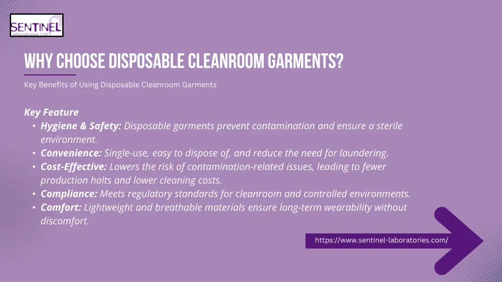 why choose disposable cleanroom garments