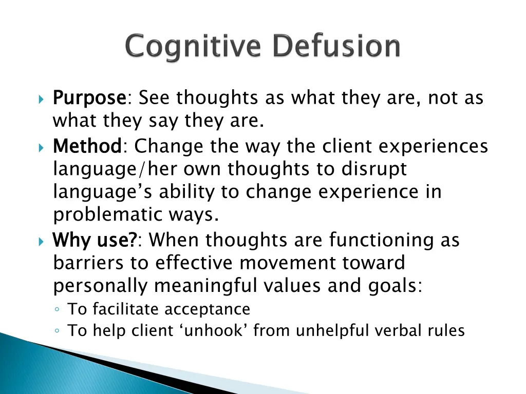 purpose what they say they are method language