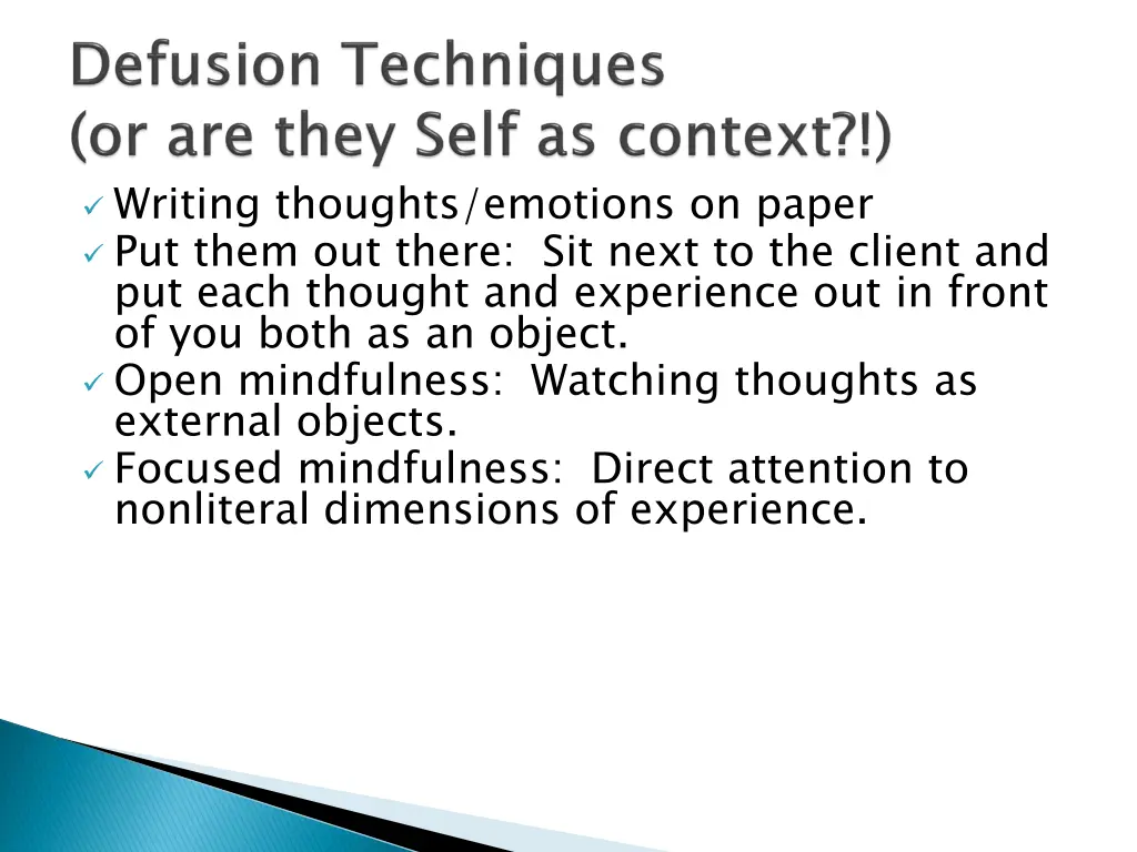 writing thoughts emotions on paper put them