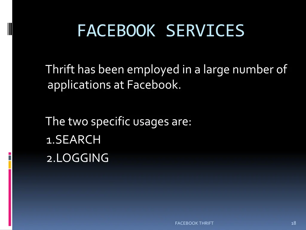 facebook services