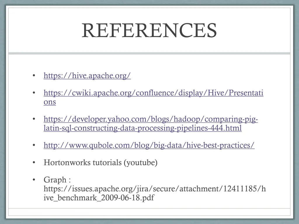 references