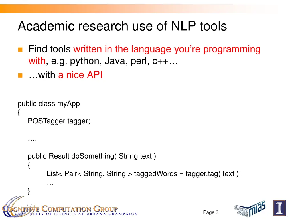 academic research use of nlp tools