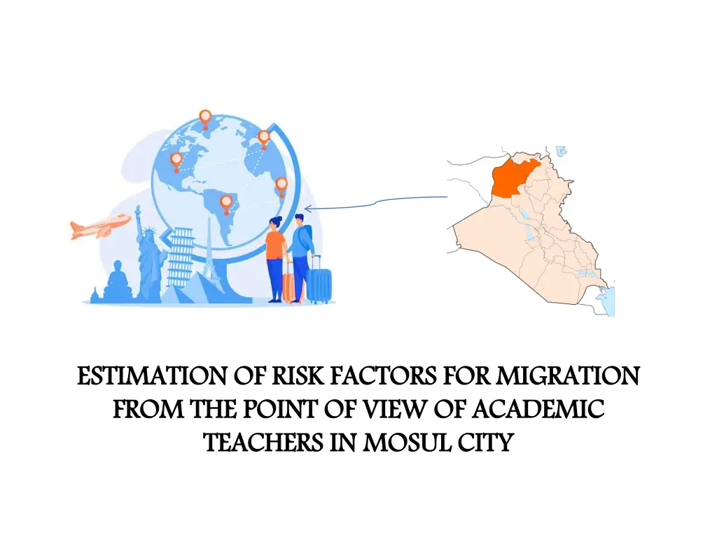 estimation of risk factors for migration from