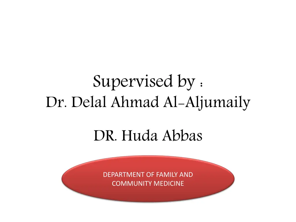 supervised by dr delal ahmad al aljumaily