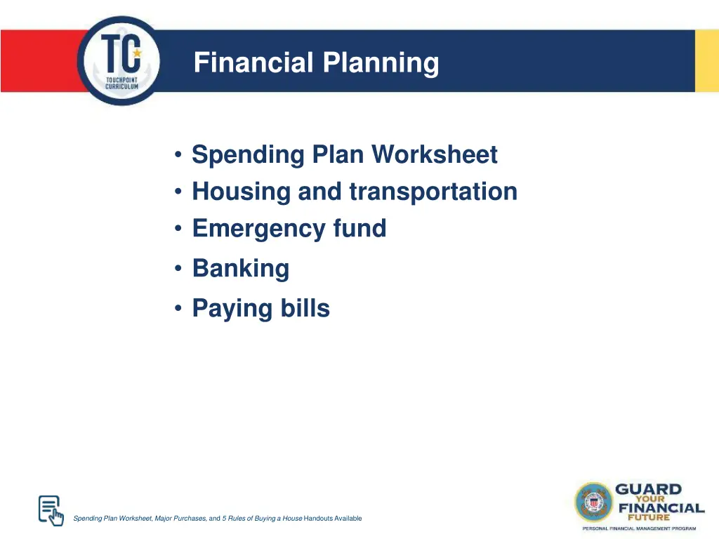 financial planning