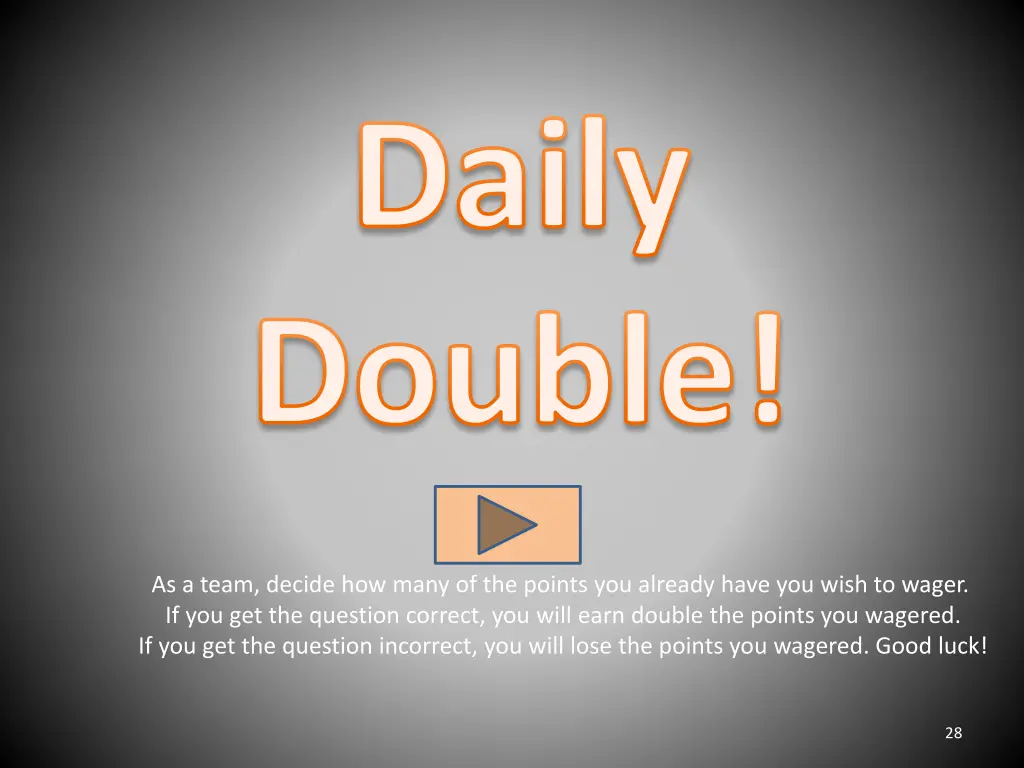 daily double