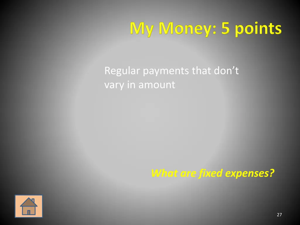 regular payments that don t vary in amount